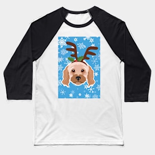 Rosie the Christmas Cavoodle Baseball T-Shirt